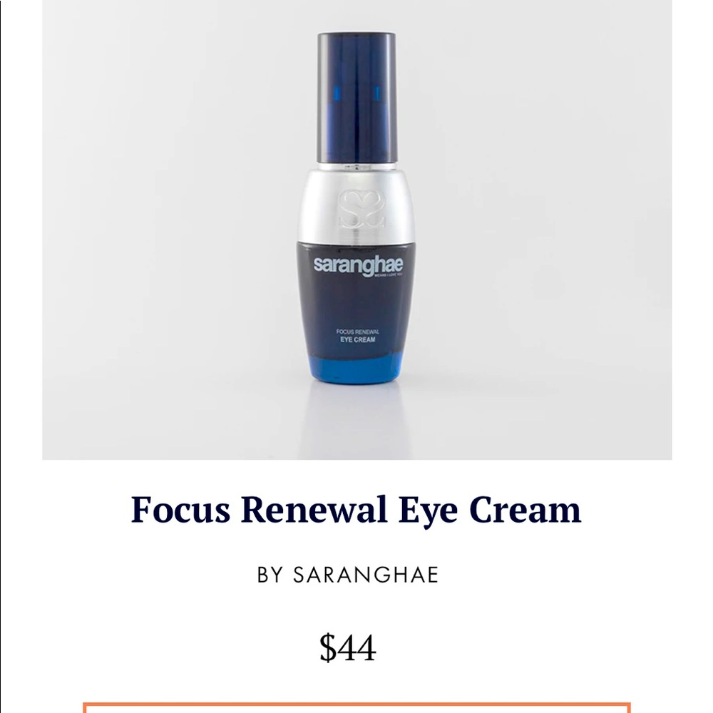 Brand new in box Saranghae eye renewal cream